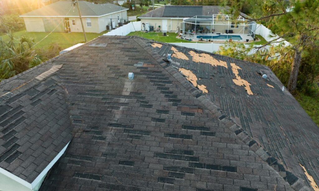 Roof Damage Insurance Claim