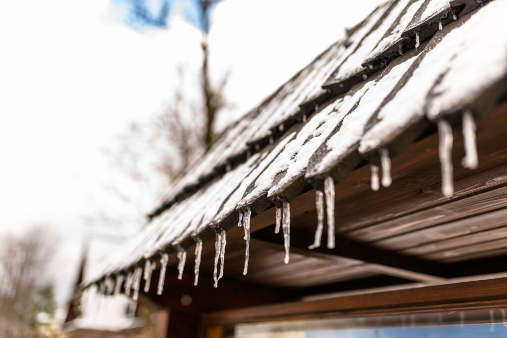 Ice dams can be prevented with good drainage .--winter roof damage Roanoke VA